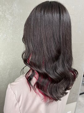 カルフール オハナ せんげん台西口店(Carrefour OHANA) インナーカラー・ケアブリーチ・暗髪ベース・韓国感・垢抜けヘア