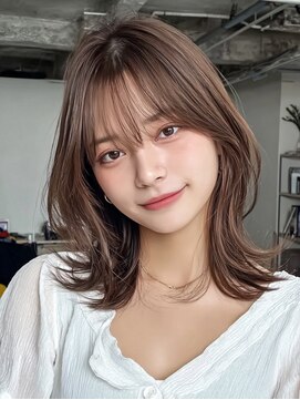 レリーアンテ 大阪梅田(Rely ante) うる艶オリーブグレージュ