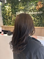 ルディー バイ ヘアーポケット(rudii by HAIR POCKET)&nbsp;ミディアム×ラベンダーグレージュ