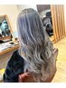 迷ったらこれ！！カット＋ケアブリーチ+カラー+髪質改善メテオトリートメント