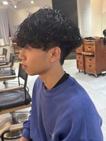 キャンバス バイ ネオリーブ 横浜西口(Canvas by neo.)&nbsp;横浜★スパイラルメンズパーマ波巻きパーマ