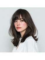 アンサ 藤森店(ANSA)&nbsp;大人可愛いくびれミディ×透け感グレージュ