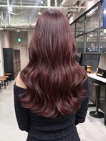 シオン(shion) ロングダブルカラー顔周りレイヤーおくれ毛_ba586102