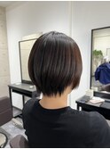 大人ショート/縮毛矯正/髪質改善