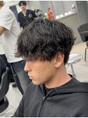 サーフカールニュアンスサーフカールウルフロン毛ミディアム