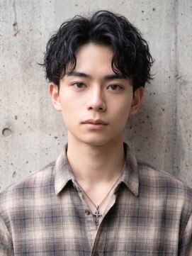 elu-men's perm&men's cut-新小岩【エルメンズパーマ&メンズカットニュアンスパーマ】 メンズカット/ニュアンスパーマ/シャドウパーマ/眉毛［新小岩］