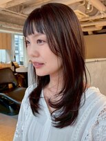 マッシュ チャヤマチ(MASHU chayamachi) 柔らか透明感カラー/ブリーチなし/オリーブブラウン/大阪梅田