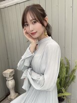 オモチャ 銀座(OMOCHA)&nbsp;韓国風シースルーバング/ローポニー