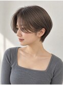 ハッシュカット/大人ショートヘア/ボブ/20代30代/池袋