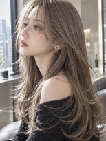 メゾンドデイアンドナイト(Maison de Day&Night)&nbsp;髪質改善カラー人気オーダー【ヘーゼルベージュ】福岡/天神駅
