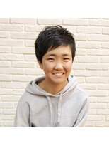 アキラ 名谷店(akira)&nbsp;フロントアシメ×キュートなショート