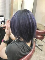 ヘアリゾートエーアイ 東陽町店(hair resort Ai) "パープルグラデ"