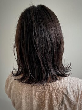 エル セルカ 高田馬場(el CERCA) 簡単スタイリング ビターチョコレート×愛されミディ[高田馬場]