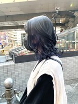 アンジェリカラボ 梅田店(ANGELICA LABO)&nbsp;【Angelica川又】大人可愛いミディアムインナーバイオレット