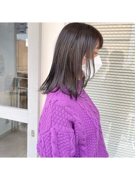 ミント(mint) 暗髪グレー/ブルージュ/グレージュ