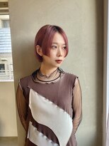 シセイ 青山(SHISEI)&nbsp;ミニボブ/ピンクカラー/酸性ストレート［南青山］