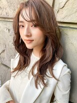 シー バイ ロンド 新宿(Sea by Lond)&nbsp;【藤原三知代】かきあげ大人ミディアムレイヤー