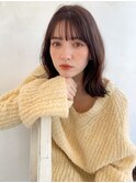 〇イルチャベン × くびれヘア ショコラブラウン