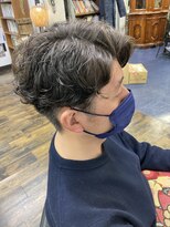 ゆとり炉の樹 のぐ男&nbsp;シンプルパーマスタイル