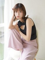 ラフィスヘアーロン 立川店(La fith hair rond) 【La fith】外ハネボブ×インナーカラー