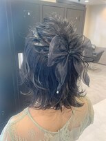 ラシサ(rashisa)&nbsp;rashisaお呼ばれハーフアップ　※電話予約のみ