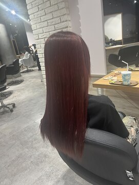 リーオオサカ(Lee Osaka) ワインレッド×東芽生