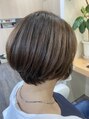 庵 ヘアー(hair)&nbsp;明るい白髪染め！今後白髪染めを辞めていきたい方にもオススメ