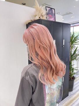 アフューズバイストゥー(Vfuse by StueW) 透明感おピンクカラー[倉敷][岡山][ハイライト][バレイヤージュ]