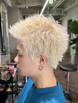 スキルセカンドハウス 天神(SKILL SECOND HOUSE)&nbsp;スパイキーショート ホワイトブロンド