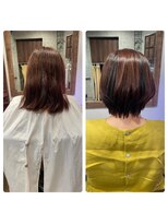 ベソ(Beso)&nbsp;ショートボブ/縮毛矯正/ストレート/カラー/カット/クセ毛/