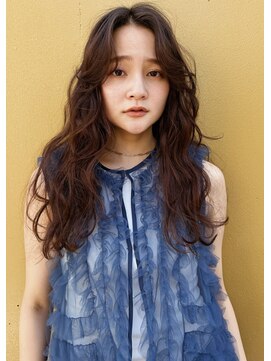 レジュアル(RESSUAL) デザインカラーレイヤーカットウェットヘア夏オリーブベージュ