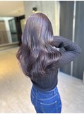 ★魅力倍増カールセミディシアーカラー姫カットダークアッシュ★