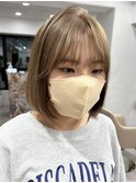 インナーカラーケアブリーチイヤリングカラーハイライトレイヤー