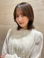 くびれヘア/ミディアム/レイヤー/20代30代40代/有楽町/銀座