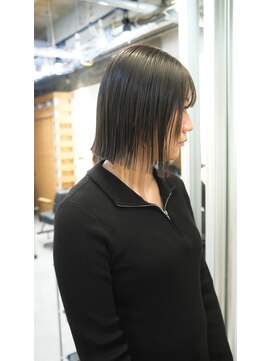 イオエ 梅田(ioe) ニュアンスカラー/グレージュ/ツヤ髪スタイル/髪質改善/縮毛矯正