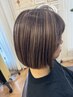 カット+Wカラー+髪質再生トリートメント　￥13,200→￥11,000