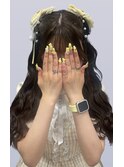 ふわふわ三つ編みはーふついん♪