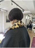 ショートパーマショートカット前髪あり前髪なし20代30代40代