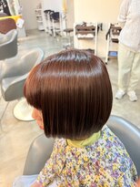 コックス(COX)&nbsp;丸みボブ/暖色カラー/髪質改善