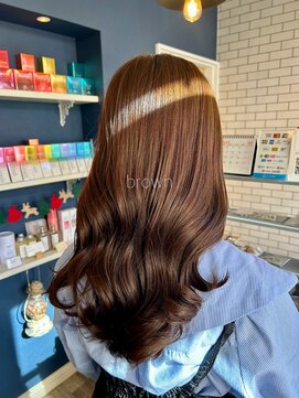 ヘアーガーデン ミルクティ(Har Garden Milk tea) ブラウンカラー