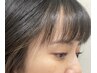 顔周りだけ！6月限定【傷まない縮毛矯正】酸性ストレート+髪質改善プラチナTR