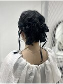 【chome】結婚式参列ヘアセット