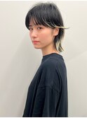 【morio】個性的　ウルフ　ツートーンカラー　♪
