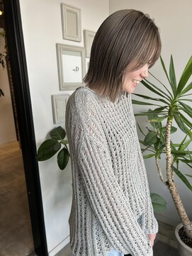 アンディ ニジュウサンド クリエイション(and D 23℃ creation) bob/オリーブベージュ/ブリーチ