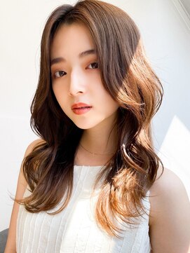 ユキオ(Yukio) 20代30代透明感◎ブリーチなしオリーブベージュレイヤーカット