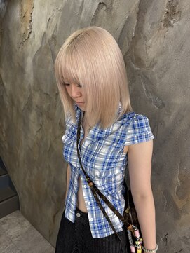 モニカ 栄店(MONIQA) ブロンド