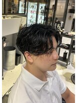 フランクスバーバーザスタンド(Frank’s barber the stand)&nbsp;スペインカール/スパイキーショート/フェザーパーマ飯田橋T