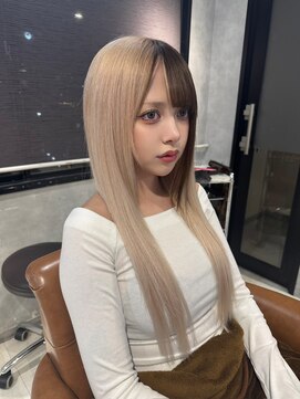 アンククロス 表参道(ANKH CROSS) 【ビフォーあり】シールエクステ/ストレートロング