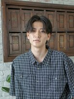 リュープリエ 笹塚(Lieu plie)&nbsp;ナチュラルな流れ/メンズフェザーパーマスタイル