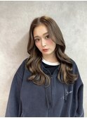 愛されグレージュ、ブリーチなしダブルカラー、髪質改善